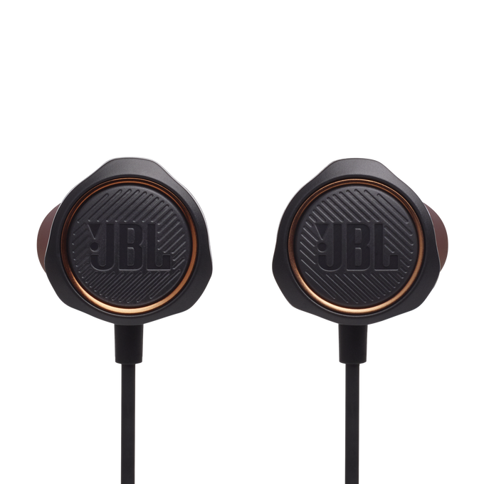 JBL Quantum 50C - Black - Wired in-ear gaming headset with USB-C adapter - Front image number null